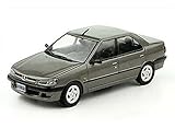 Peugeot 306 XRD Limousine Grau 1994-2002 mit Sockel 1/43 DeAgostini Modell Auto mit individiuellem Wunschk