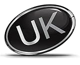 Biomar Labs® 1 x Aufkleber UK GB Union Jack Vereinigtes Königreich England Flagge Fahne Silber KS 69