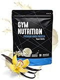 Whey Protein Pulver - Eiweißpulver - Für den Muskelaufbau - Laborgeprüft - In Deutschland abgefüllt - Mit Ernährungsprofis entwickelt - 30 Portionen - Sehr hoher Isolat Anteil (Delicious Vanilla)
