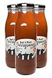 hot Pott Currysauce - die Scharfe - 3 x 500g leckerste Currysauce OHNE Konservierungsstoffe & laktosefrei frisch gekocht nach hauseigenem Rezept zu einem TOP-Preis!