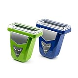 Incutex 2X Schrittzähler, Stepcounter,Schrittmesser, Entfernungsmesser, Pedometer mit LCD Display, blau/grü