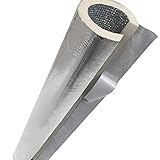 ASDFGHJ Hochwertige Hitzebeständige Rohrisolierung, Wetterfeste Isolierschlauch, Doppelschicht Aluminiumfolien Isolierrohre, Speziell für Heizungs und Kaltwasserrohrisolierung (Size : 22mm/0.87in)