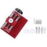 Oumefar Uhrenreparatur-Werkzeug, Handbetrieben, rote Stahllegierung, Uhrenrückseite, Gehäuseentferner für U