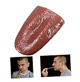 Onsinic Realistische Zunge Bruttowinkel Streich Zaubertricks Halloween Horrific Prop Magicianer R