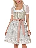 Krüger Damen Trachten Dirndl kurz, Modell: My Love, über Knie, Art.-Nr. 045485-0-0051, 36, grü