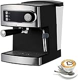 YINGGEXU Kaffeemaschine. Kaffeemaschine,20 Bar Espresso-Kaffee-Maschinen-Hersteller Compatible with Heim Comercial Milch Blase Italienisch Espresso Halbautomatische Kaffeemaschine,Geschenke Compatib