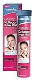 sanotact Beauty Kollagen Drink 1.000 mit Vitamin C • 20 Brausetabletten im praktischen Röhrchen für unterwegs • Hochdosierter und reichhaltiger Collagen Komplex mit Vitamin C