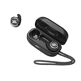 JBL Reflect Mini NC – Wasserdichte, True-Wireless In-Ear-Sport-Kopfhörer mit Noise-Cancelling in Schwarz – Bis zu 21 Stunden Akk