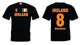 Fruit of the Loom Irland/Ireland Trikot mit Wunschname und Wunschnummer von S - 3XL|s-XL
