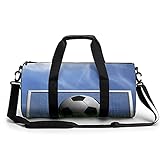 Z&Q Sporttasche Mit wasserdichte Schicht Fußballtor | Personalisieren & Bedrucken | Reisetasche Jungen Sport-Verein 45x23x23