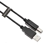 Keple USB B Kabel Kompatibel mit DJ Midi Controller, Keyboards, Sampler, Effektpads, Synthesizer Numark, Pioneer, Native Instruments, Traktor, Denon, Akai zu MacBook Dell HP | 3