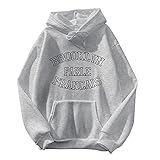 VESNIBA Hoodie Damen Oversize Sweatshirt Kleider Langer Pullover Hoodys Frauen Hoody mit Kapuze Kapuzenpullover Übergroßer Pulli Lässiger Sweat Lockerer（Grau_a69,XL）