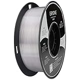 ERYONE PETG Filament 1,75 mm, 3D Drucker Filament PETG, +/- 0,03 mm, 1 kg / Spule, Transp