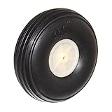 Joy-Button 2X Polyurethan Flugzeugrad 87,5mm 24g Modell Bugrad Spornrad Landerad Motorflugzeug RC Modellbau PUR Reifen Felg
