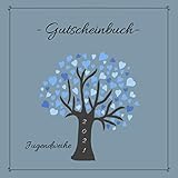 Jugendweihe - Gutscheinbuch: farbiges Gutscheinheft zum selbst gestalten | Geschenkidee zur Jugendweihe | Geschenkbuch für Jung