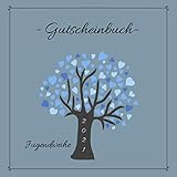 Jugendweihe - Gutscheinbuch: farbiges Gutscheinheft zum selbst gestalten | Geschenkidee zur Jugendweihe | Geschenkbuch für Jung