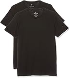 Pierre Cardin Herren T-Shirt 7000, 2er Pack, Schwarz (Black 2000), S