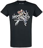 Horizon Forbidden West Announcement 2021 Männer T-Shirt Multicolor M 100% Baumwolle Gaming