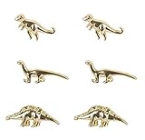UBL PULABOPremium 3 Paar Dinosaurier Tier Drachen Ohrringe Ohrstecker Weihnachten Party Geschenk Schmuck Mädchen Damen Herren und langlebig