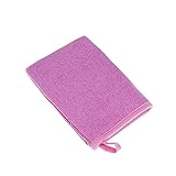 CZFSKCZ Handschuhe, 1 stück wiederverwendbarer Auto cla lal mittice schwammtücher Streifen Pinsel Auto waschen handschuh magische lehm Tuch polnisch 14cm x 21 cm (Color : Pink)