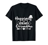 Happiness Is Being A Grandma - Stolze Oma Großmutter & Omi T-S