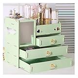 KAERMA Multifunktionale Holzschublade Aufbewahrungsbox Desktop Kosmetikaufbewahrungsbox Make-up-Box (Color : 1)