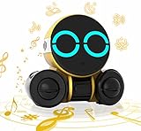 Bluetooth Roboter Kinder Spielzeug,Roboter Spielzeug für Spielzeug ab 2 Jahre, singen, tanzen, sprachgesteuert, Geschenk für Jungen und Mädchen (Yellow)