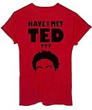 T-Shirt Have You Met Ted Game How I Met Your Mother-Serie Rot rot Herren M
