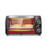 LYKYL Mini 12L Toaster, Multi-Funktions-Edelstahl- Finish mit Timer- Toast- Backen- Broil Einstellungen, Natural Convection - 1050 Watt Leistung