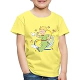 Spreadshirt Der kleine Prinz Tag Kinder Premium T-Shirt, 134-140, Gelb