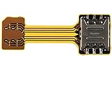 Mini-Verlängerungsadapter-Kit für Android-Telefone, Tablets | Dual-SIM Nano auf Nano-SIM | Dual-SIM | Micro auf Nano-SIM-Kartenadapter | Mini-Verlängerungskabel (Nano)