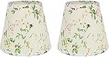 2 Pack 6 2 E14 Nachttisch Lampenschirm Wandleuchte Kristall Kronleuchter Lampenschirme F