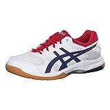 ASICS Herren Gel-Rocket 8 Volleyballschuhe, Weiß (White B706Y-100), 44.5 EU