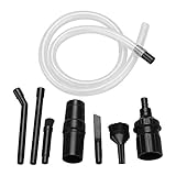 Kuuleyn Mikro-Reinigungs-Set, Universal-Staubsauger-Aufsatz, 9-TLG. Mini-Mikro-Werkzeug Auto-Fahrzeug-Reinigungs-Set Universal-Staubsauger-Aufsätze für weit verbreitete Verwendung