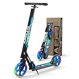 Apollo XXL Wheel Scooter - Phantom Pro City Scooter, Klappbarer City-Roller, höhenverstellbar, Tret-Roller für Erw