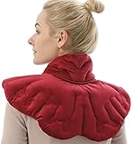 AROMA SEASON XXL, weiches und bequemes Kirschkernkissen/Körnerkissen/Wärmekissen/Nackenkissen gegen Schmerzen im Nacken, Schulter und Rücken für die Mikrow
