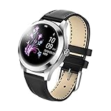 Jeekos Intelligente Uhr for Android-Telefone ios.Bluetooth Smart Uhren for Männer Frauen IP68.Wasserdichter Sport Smartwatch Fitness Tracker Herzfrequenz Sleep Monitor Touchscreen Kompatibel Samsung