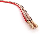 KabelDirekt – Lautsprecherkabel – Made in Germany – aus reinem Kupfer – 10m (2x4mm² HiFi Audio Boxenkabel für Lautsprecher & Surround Systeme, reines Kupfer, mit Polaritätskennzeichnung)