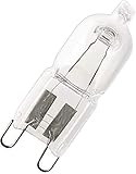 Osram Special Oven Halogen-Backofenlampe, G9-Sockel, dimmbar, 25 Watt, Warmweiß - 2700k, für über 200 Grad einsetzb