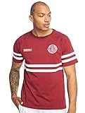 Unfair Athletics DMWU T-Shirt Herren weinrot/weiß, S