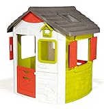 Smoby – Neo Jura Lodge - Spielhaus für Kinder für drinnen und draußen, mit Fenstern, Türen, Vogelhaus, erweiterbar durch Zubehör, für Jungen und Mädchen ab 2 J