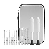 Mini gehärtet Schraubenzieherset, Präzisions Haushalt Werkzeugset Elektronik Reparaturwerkzeug Kit für Uhr, Brille, Modellbau, Handy, PC, Laptop
