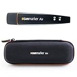 Scanmarker Air & Case Bundle | OCR Digital Textmarker und Lesestift | Kabellos | Text to Speech | Mehrsprachig | Sprachübersetzung | Kompatibel mit Mac, Windows, iOS, Android | Schw
