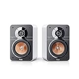 Teufel Ultima 20 Weiß Stereo Lautsprecher Musik Sound Hochtöner Mitteltöner Bass Speaker High End HiFi Tieftöner Schalldruck Soundanlag