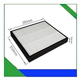 LCJQ Ersatzfilter Luftreiniger Teile Entstaubung Filter F-ZXJP30C F-ZXJP30Z for Panasonic F-PXJ30C F-PDJ30C F-30C3PD F-PXJ30A Luftreiniger F
