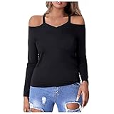 HHOP Weihnachts Hemd braun Pulli blusenbody Damen weiß Jumper Schuhe Grobstrick Pullover Damen Bluse Chiffon Damen Tshirt Damen Oversize Kurzarm schwarzes Hemd Damen eleg