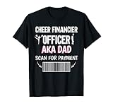 Herren Cheer Financier Officer aka Dad Cheering Scan für Zahlung T-S