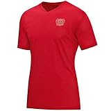 JAKO Herren Premium, (Saison 19/20) Bayer 04 Leverkusen T-Shirt, rot, L