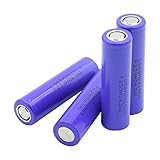 MGLQSB 3.7v 2600mah High Drain 10a 18650 Flat-Top Batterien, Lithium für Powerbank 4p