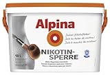 ALPINA Innenfarbe Nikotinsperre 10 L. weiß matt hochdeck